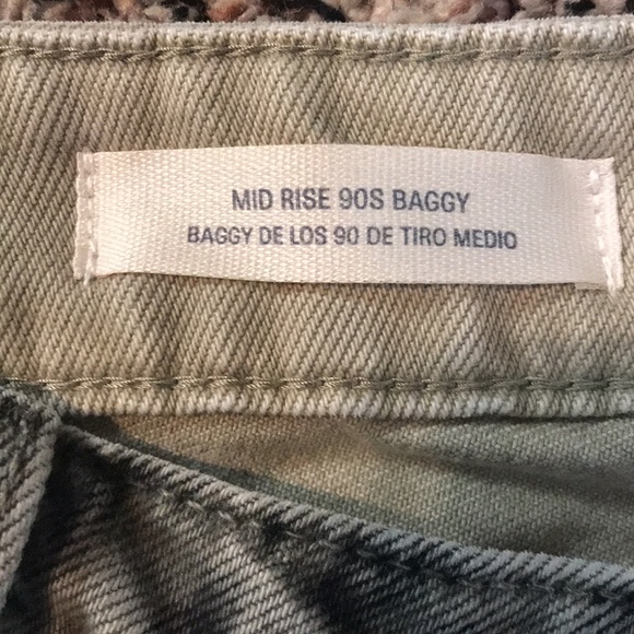 Universal Thread Women's Mid-Rise 90's Baggy Leopard Print Jeans PlusSz 22 | NWT - Picture 8 of 9